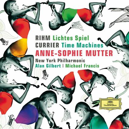 Lichtes Spiel / Time Machines - CD Audio di Wolfgang Rihm,Sebastian Currier,Anne-Sophie Mutter