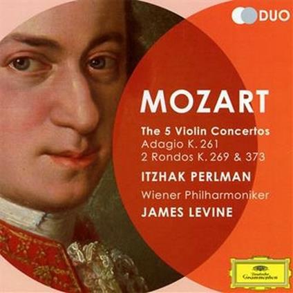 Concerti per violino completi - CD Audio di Wolfgang Amadeus Mozart,Itzhak Perlman,Wiener Philharmoniker,Daniel Barenboim