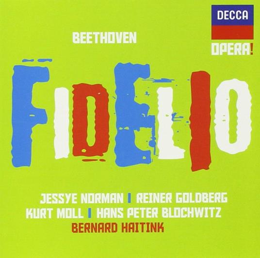 Fidelio - CD Audio di Ludwig van Beethoven,Bernard Haitink,Jessye Norman,Kurt Moll,Hans Peter Blochwitz