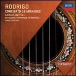 Concierto de Aranjuez - Fantasia para un gentilhombre - CD Audio di Joaquin Rodrigo,Charles Dutoit,Orchestra Sinfonica di Montreal,Carlos Bonell