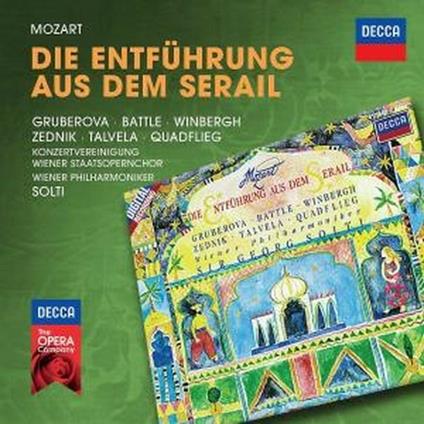 Il ratto dal serraglio (Die Entführung aus dem Serail) - CD Audio di Wolfgang Amadeus Mozart,Edita Gruberova,Martti Talvela,Kathleen Battle,Gösta Winbergh,Heinz Zednik,Georg Solti,Wiener Philharmoniker