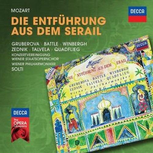 Il ratto dal serraglio (Die Entführung aus dem Serail) - CD Audio di Wolfgang Amadeus Mozart,Edita Gruberova,Martti Talvela,Kathleen Battle,Gösta Winbergh,Heinz Zednik,Georg Solti,Wiener Philharmoniker
