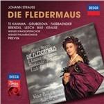 Il pipistrello (Die Fledermaus) - CD Audio di Johann Strauss,Edita Gruberova,Kiri Te Kanawa,Brigitte Fassbaender,Richard Leech,André Previn,Wiener Philharmoniker