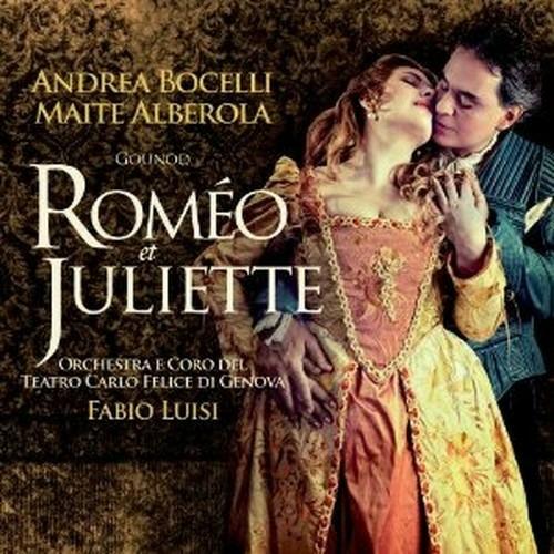 Romeo et Juliette - CD Audio di Andrea Bocelli,Maite Alberola,Charles Gounod,Fabio Luisi,Orchestra del Teatro Carlo Felice di Genova