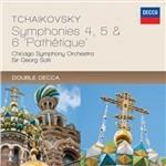 Sinfonie n.4, n.5, n.6 - CD Audio di Pyotr Ilyich Tchaikovsky,Georg Solti,Chicago Symphony Orchestra