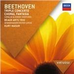 Concerto triplo - Fantasia corale - CD Audio di Ludwig van Beethoven,Beaux Arts Trio,Kurt Masur,Gewandhaus Orchester Lipsia