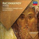 Vespri - CD Audio di Sergei Rachmaninov,Nikolai Korniev,St. Petersburg Chamber Choir