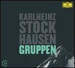 Gruppen / Grabstein fur Stephan - Stele - CD Audio di Karlheinz Stockhausen,György Kurtag,Claudio Abbado,Berliner Philharmoniker