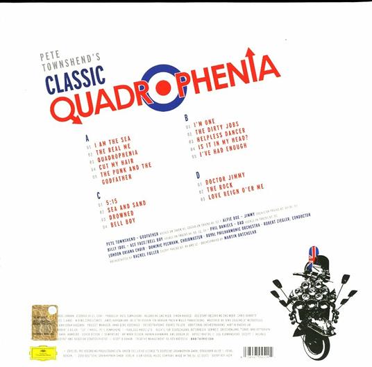 Classic Quadrophenia (feat. Alfie Boe, Billy Idol, Phil Daniels) - Vinile LP di Royal Philharmonic Orchestra,Pete Townshend - 2