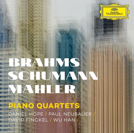 Quartetti con pianoforte - CD Audio di Johannes Brahms,Gustav Mahler,Robert Schumann,Daniel Hope