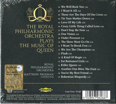 Symphonic Queen - CD Audio di Royal Philharmonic Orchestra - 2