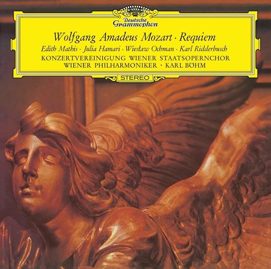 Requiem - Vinile LP di Wolfgang Amadeus Mozart,Karl Böhm,Wiener Philharmoniker,Edith Mathis,Julia Hamari