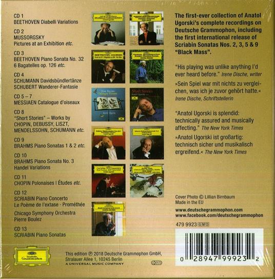 Complete Recordings on Deutsche Grammophon - CD Audio di Anatol Ugorski - 2