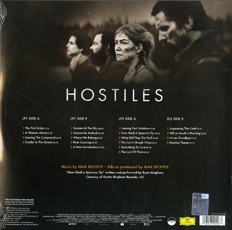 Hostiles (Colonna sonora) - Vinile LP di Max Richter - 2