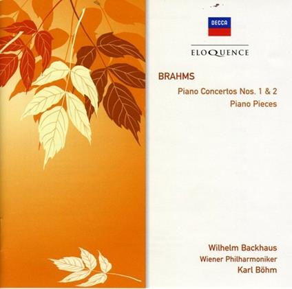 Concerti per pianoforte n.1, n.2 - Pezzi per pianoforte - CD Audio di Karl Böhm,Wilhelm Backhaus