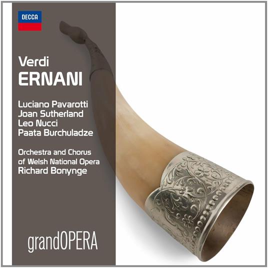 Ernani - CD Audio di Luciano Pavarotti,Joan Sutherland,Giuseppe Verdi,Richard Bonynge