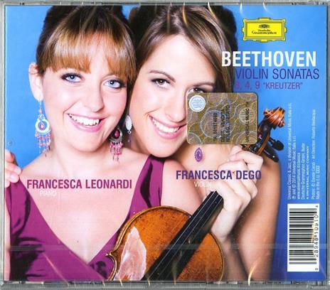 Sonate per violino n.3, n.4, n.9 - CD Audio di Ludwig van Beethoven,Francesca Leonardi,Francesca Dego - 2