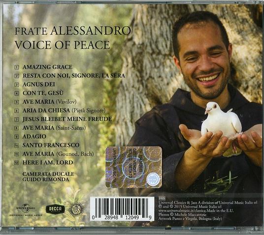 Voice of Peace - CD Audio di Frate Alessandro - 2