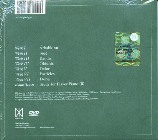 Island Songs - CD Audio + DVD di Olafur Arnalds - 2