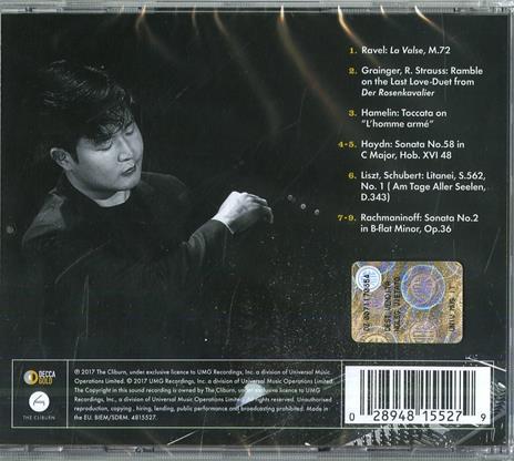 Van Cliburn Gold 2017 - CD Audio di Van Cliburn,Yekmon Sunwoo - 2