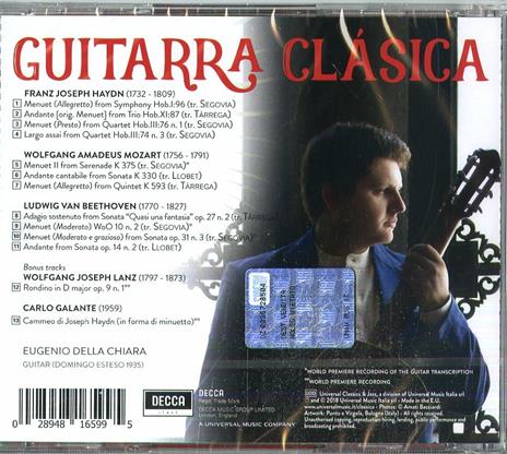Guitarra Clasica - CD Audio di Eugenio Della Chiara - 2