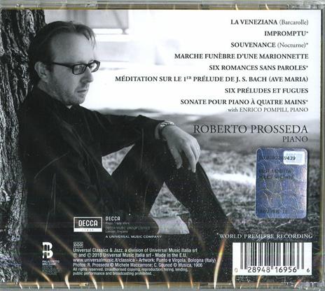 Musica per pianoforte - CD Audio di Charles Gounod,Roberto Prosseda - 2