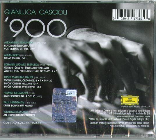 900 Austria e Germania - CD Audio di Gianluca Cascioli - 2