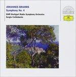 Sinfonia n.4 - CD Audio di Johannes Brahms,Sergiu Celibidache,Radio Symphony Orchestra Stoccarda