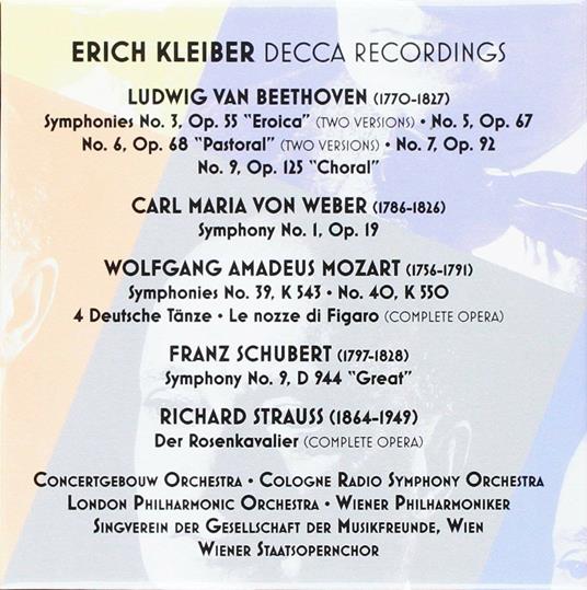 Decca Recordings - CD Audio di Erich Kleiber - 2