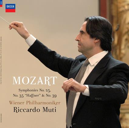 Sinfonie n.25, n.35, n.39 - Vinile LP di Wolfgang Amadeus Mozart,Riccardo Muti,Wiener Philharmoniker