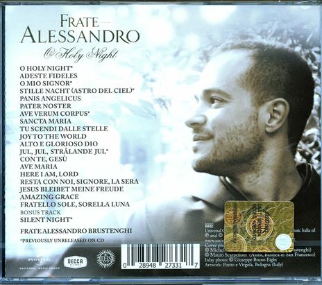 O Holy Night - CD Audio di Frate Alessandro - 2