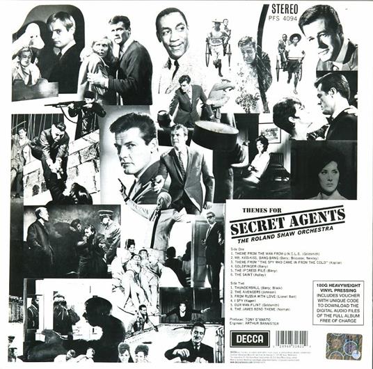 Themes for Secret Agents - Vinile LP di Roland Shaw (Orchestra) - 2