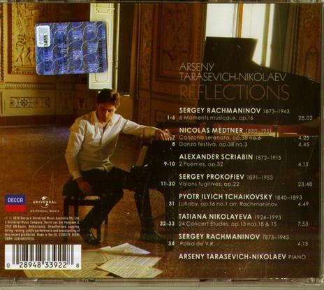 Reflections - CD Audio di Arseny Tarasevich-Nikolaev - 2