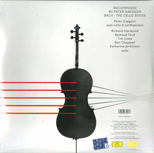 Recomposed. Suites per violoncello - Vinile LP di Edward Gregson - 2