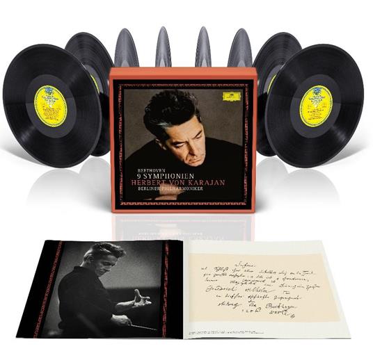 Le 9 sinfonie (Vinyl Box Set) - Vinile LP di Ludwig van Beethoven,Herbert Von Karajan,Berliner Philharmoniker - 2