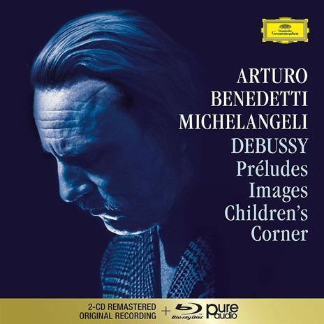 Preludes - Images-Children's - CD Audio + Blu-Ray Audio di Claude Debussy,Arturo Benedetti Michelangeli