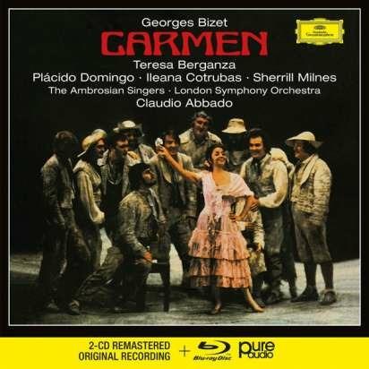 Carmen - CD Audio + Blu-Ray Audio di Georges Bizet,Placido Domingo,Ileana Cotrubas