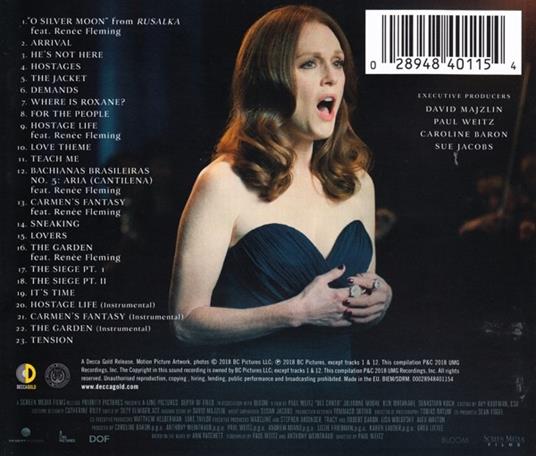 Bel canto (Colonna sonora) - CD Audio di David Majzlin - 2