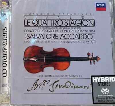 The Four Seasons - CD Audio di Antonio Vivaldi,Salvatore Accardo