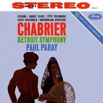 The Music of Chabrier - Vinile LP di Emmanuel Chabrier,Paul Paray,Detroit Symphony Orchestra