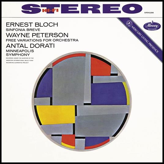 Sinfonia sacra - Vinile LP di Antal Dorati,Ernest Bloch,Minneapolis Symphony Orchestra