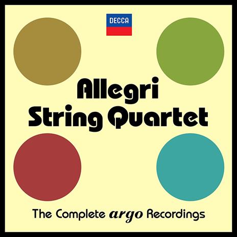 The Complete Argo Recordings - CD Audio di Allegri String Quartet