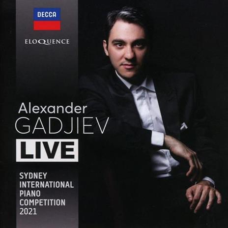 Alexander Gadjiev - Live - CD Audio di Alexander Gadjiev