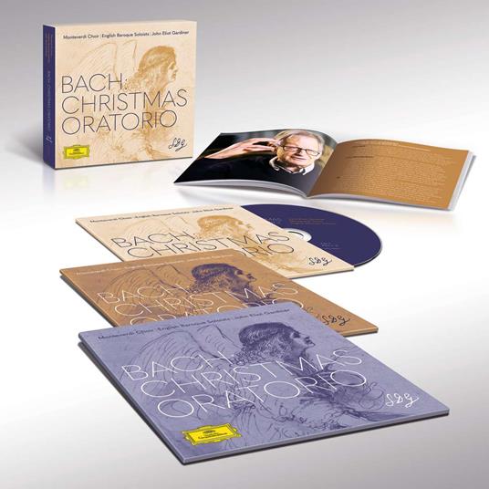 Oratorio di Natale (2 CD + Blu-ray) - CD Audio + Blu-ray di Johann Sebastian Bach,John Eliot Gardiner