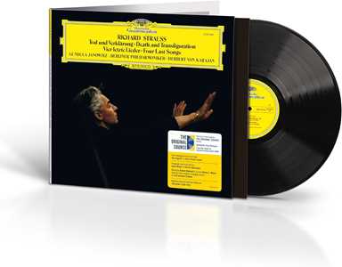 Vinile Morte e Trasfigurazione Richard Strauss Herbert Von Karajan Gundula Janowitz