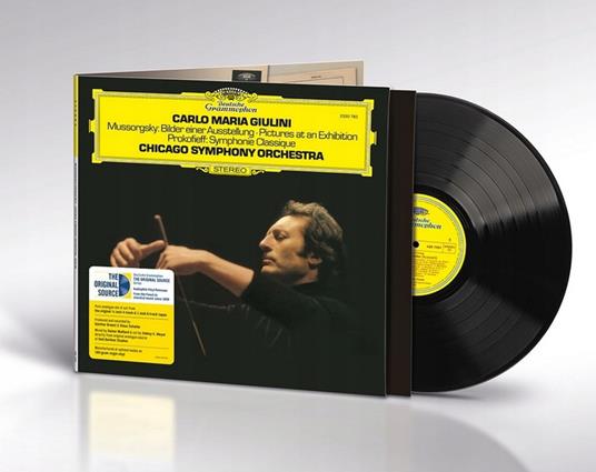 Pictures at an Exhibition Prokofiev - Vinile LP di Modest Mussorgsky,Carlo Maria Giulini,Chicago Symphony Orchestra