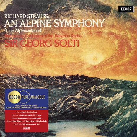 Sinfonia delle Alpi - Vinile LP di Richard Strauss,Georg Solti,Orchestra Sinfonica della Radio Bavarese - 2