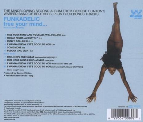 Free Your Mind and Your Ass Will Follow - CD Audio di Funkadelic - 2
