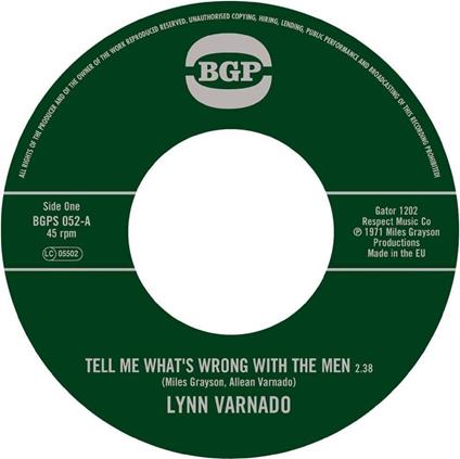 Tell Me What's Wrong With The Men - Vinile LP di Lynn Varnado