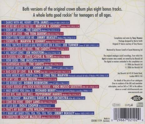 Rocn'n'Roll Dance Party - CD Audio - 2